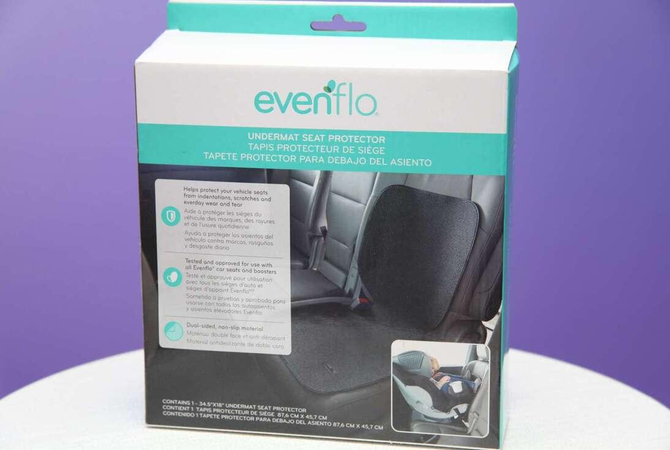 Evenflo undermat cheap seat protector