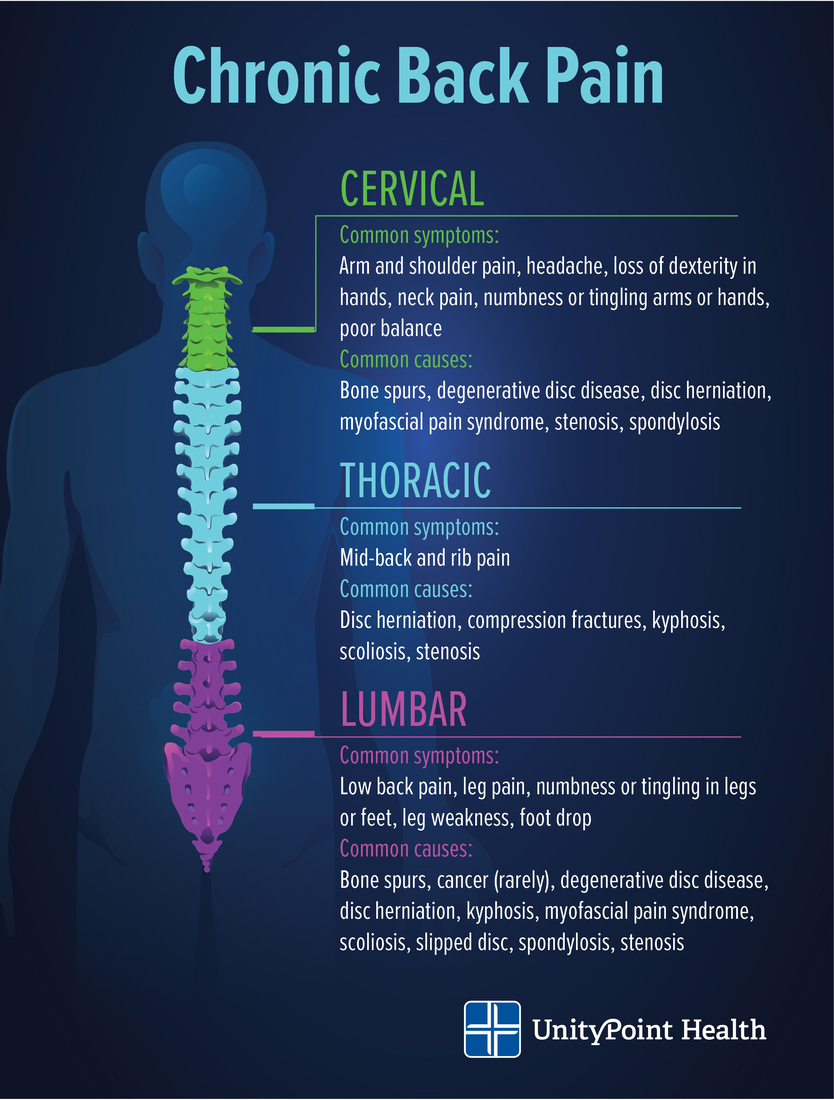 Back Pain Chart: What Causes Back Pain and How to Find Relief ...